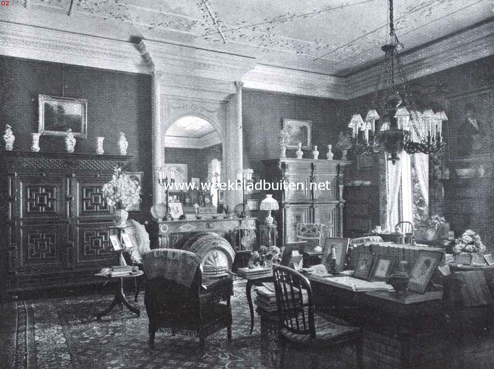 Spanderswoud, de groote zaal