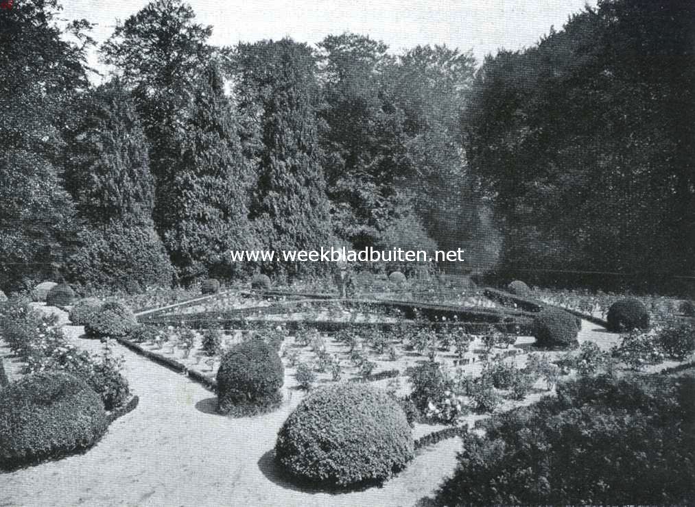 Spanderswoud. Het rosarium