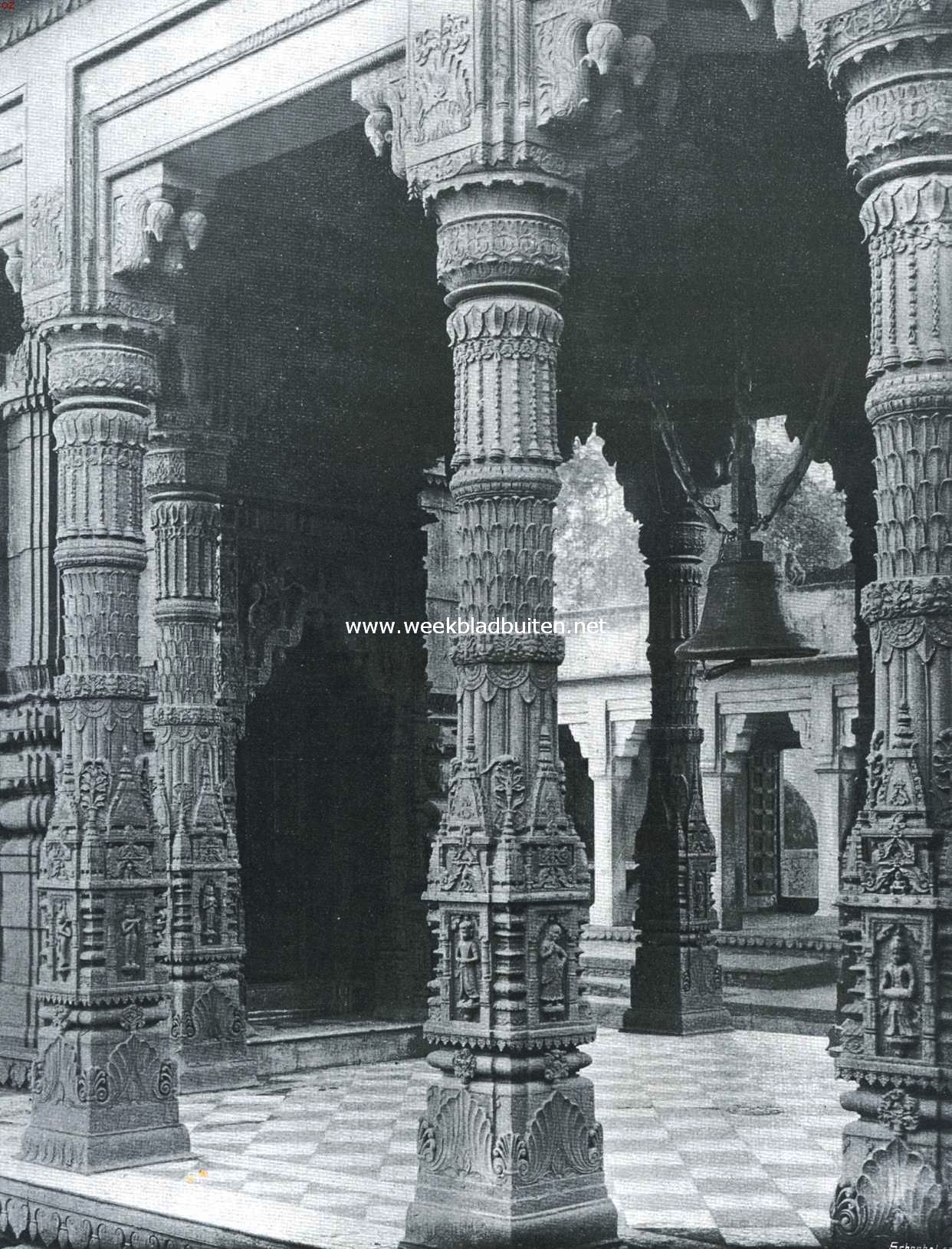 Tempel te Benares, aan 