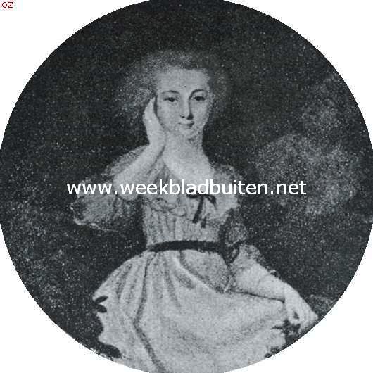Henritte Amalia De Haren Nerha, de minnares van Mirabeau, die een groot gedeelte van haar leven in het Deutzenhofje doorbracht