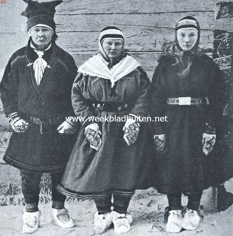 De Eskimo's. Een Eskimo-familie (Groenland)
