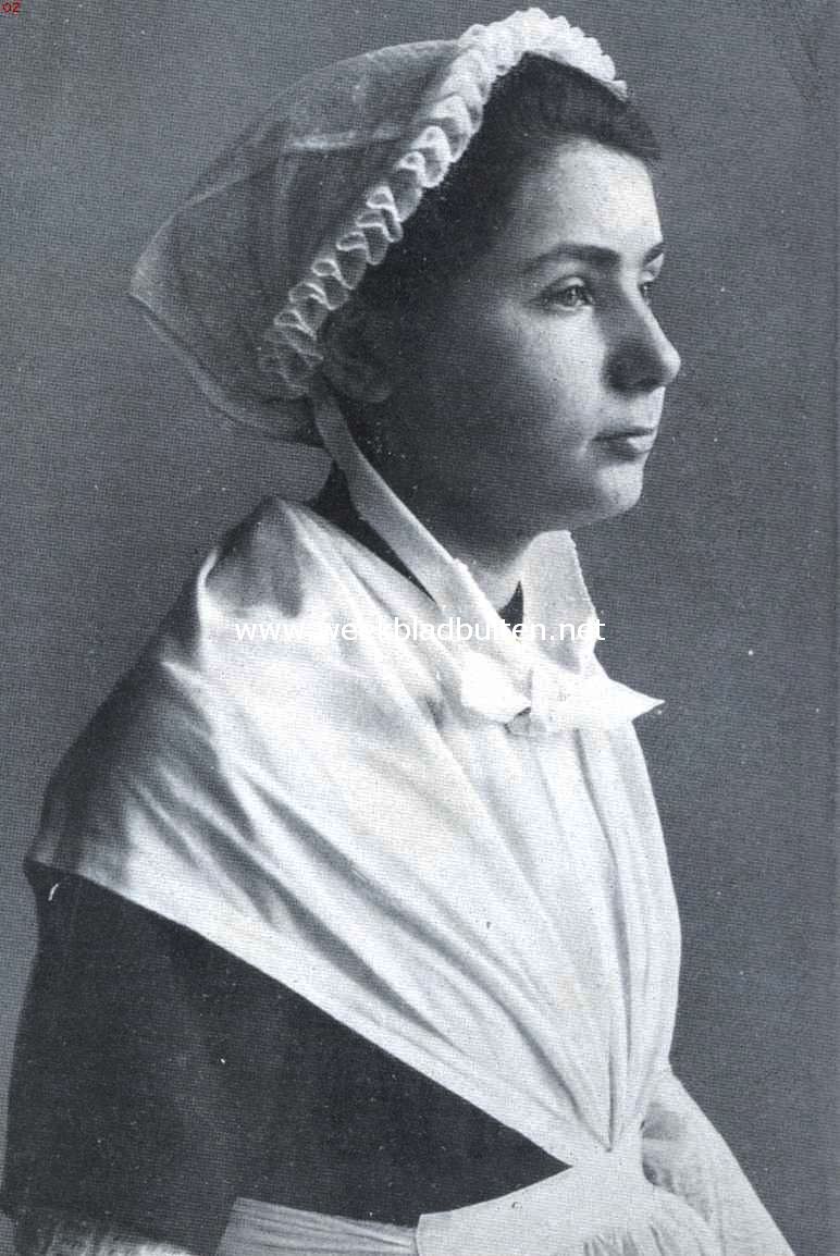 De kleeding der Amsterdamsche weezen. Portugeesch Isralitisch weesmeisje