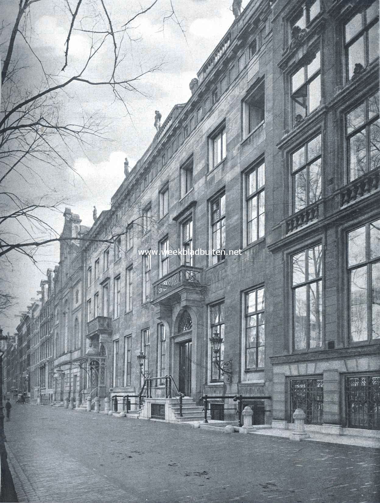 Het huis van de familie Van Loon aan de Keizersgracht te Amsterdam