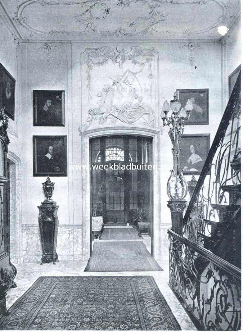 Het huis van de familie Van Loon. De benedengang