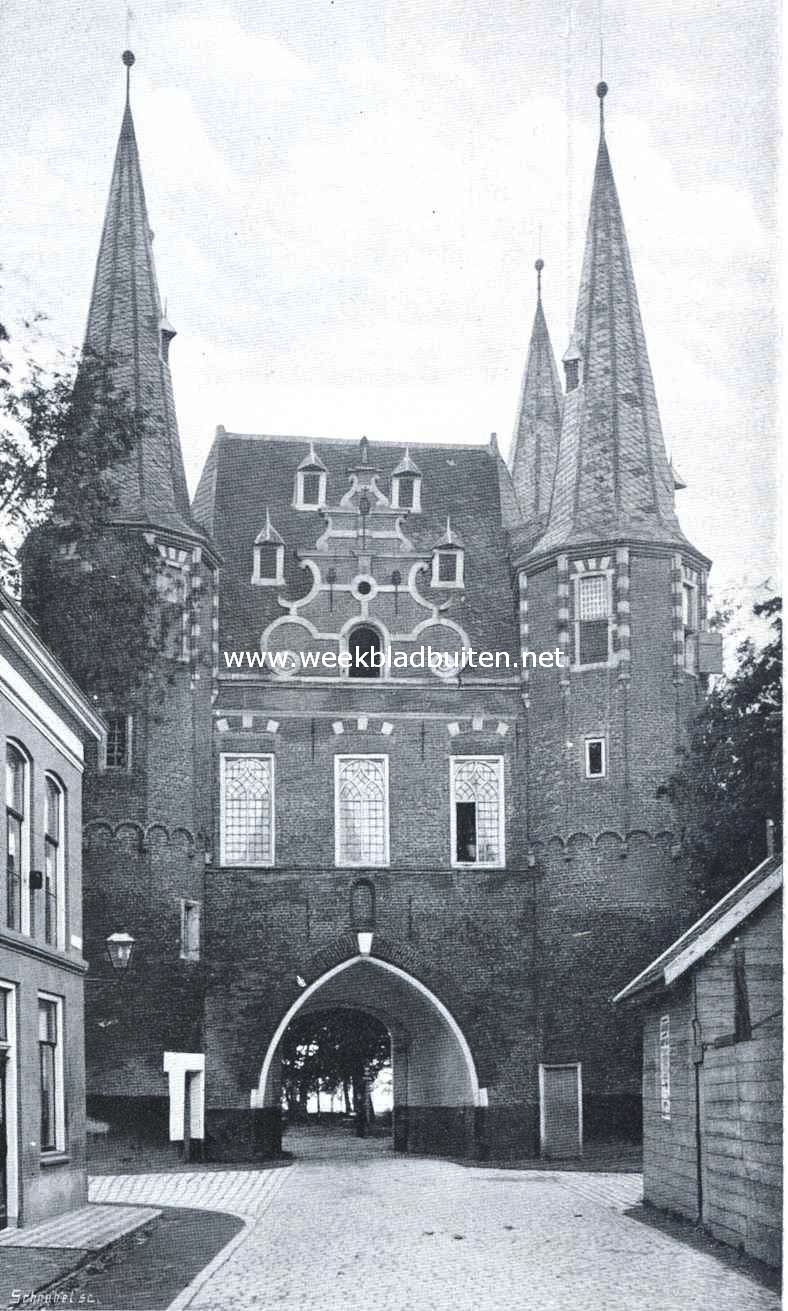 Poorten van Kampen. Kampen, de Broederpoort, binnenzijde
