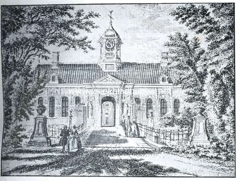 De voorpoort van Elswout in de 18e eeuw