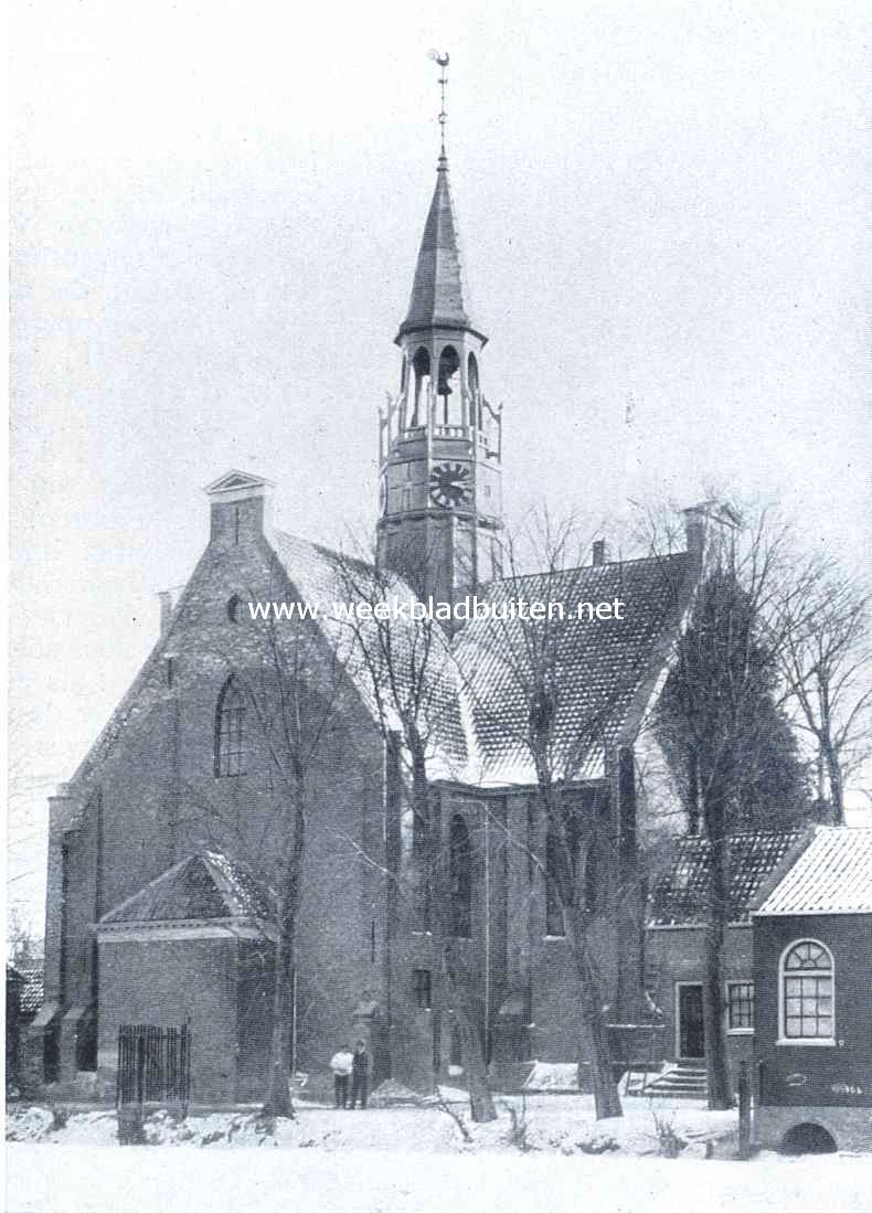 De herstelde kerk te Koog aan de Zaan