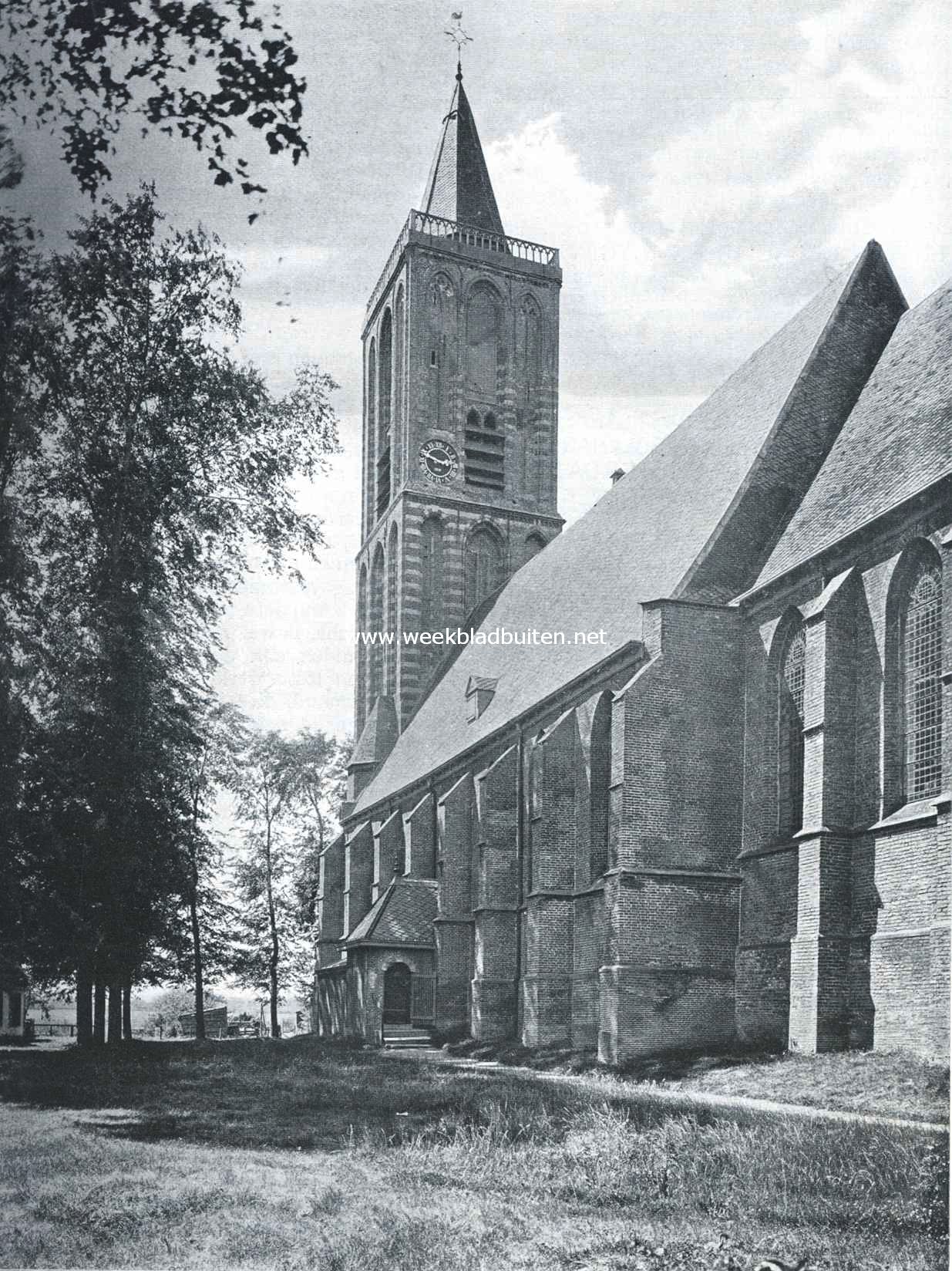 Bij de kerk te Eemnes-Buiten