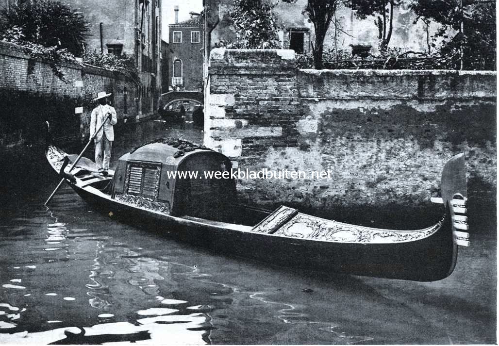Venetiaansche gondel