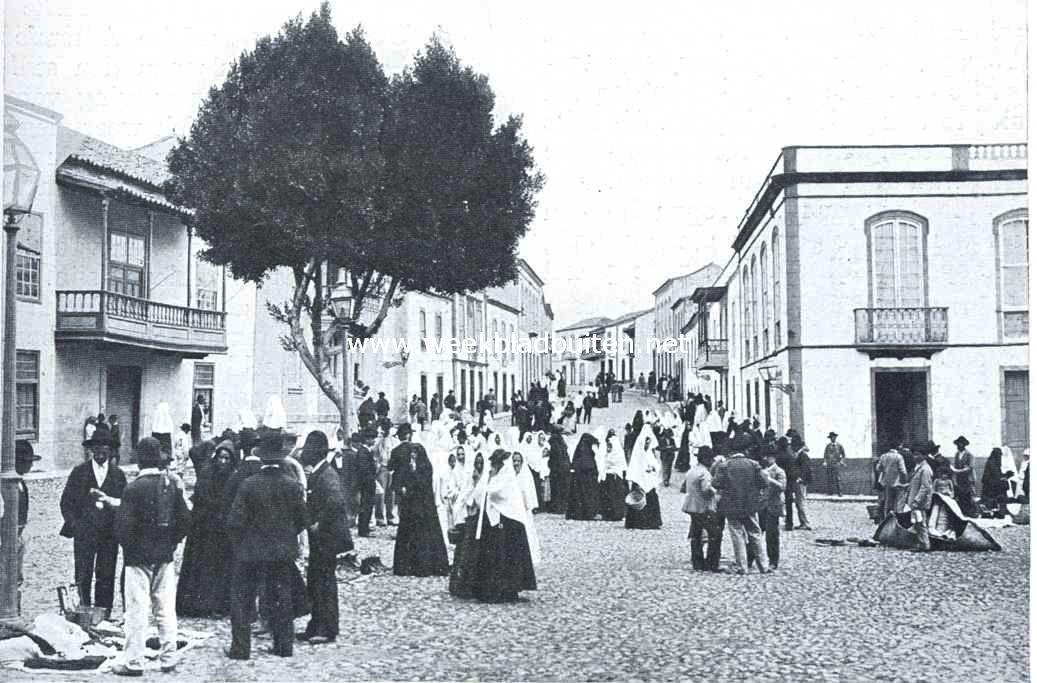 Reisindrukken van de Canarische Eilanden. Markt te Teror op Gran Canaria
