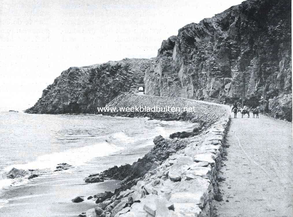 Reisindrukken van de Canarische Eilanden. Weg van Telde naar Las Palmas (Gran Canaria)