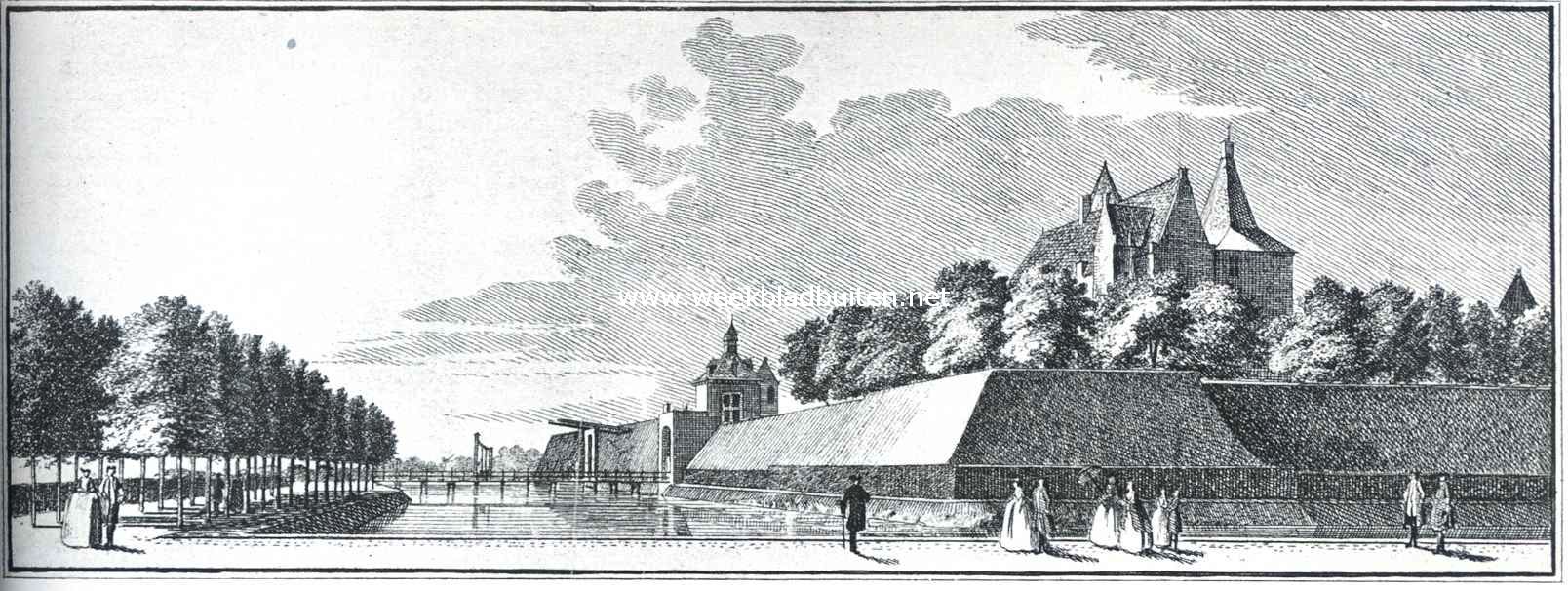 Het Slot Loevestein. Loevestein in het midden der achttiende eeuw