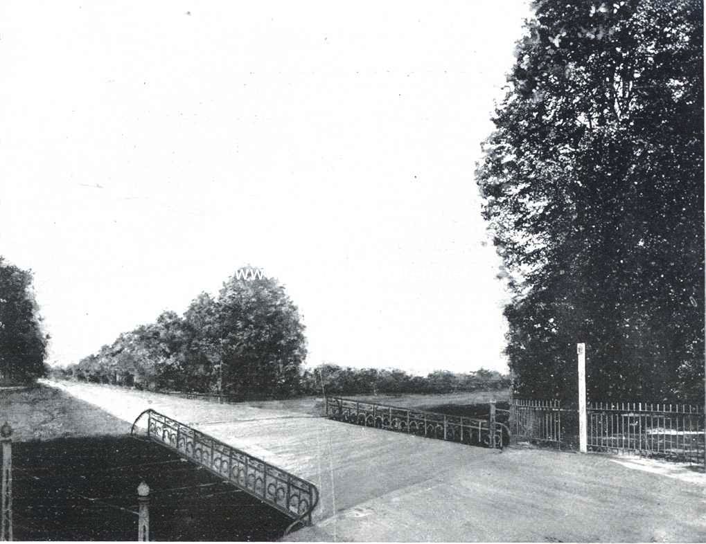 De 's Gravenlandsche weg bij Wisseloord, thans en na den aanleg 2