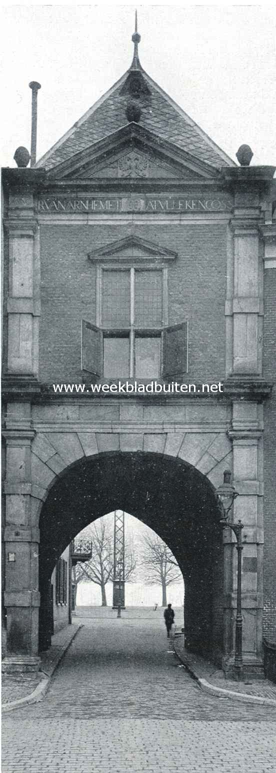 De Sabelspoort te Arnhem, binnenzijde