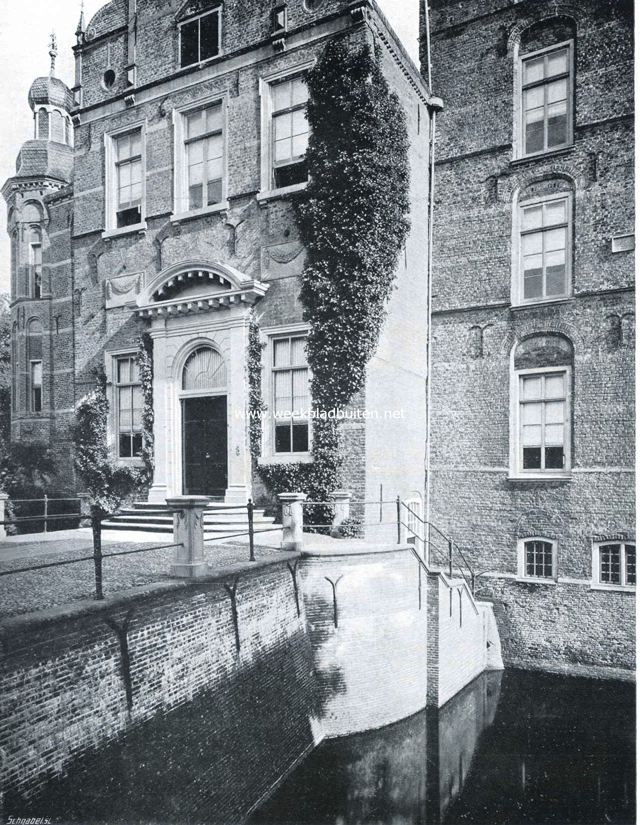 Het kasteel Keppel, voorgevel