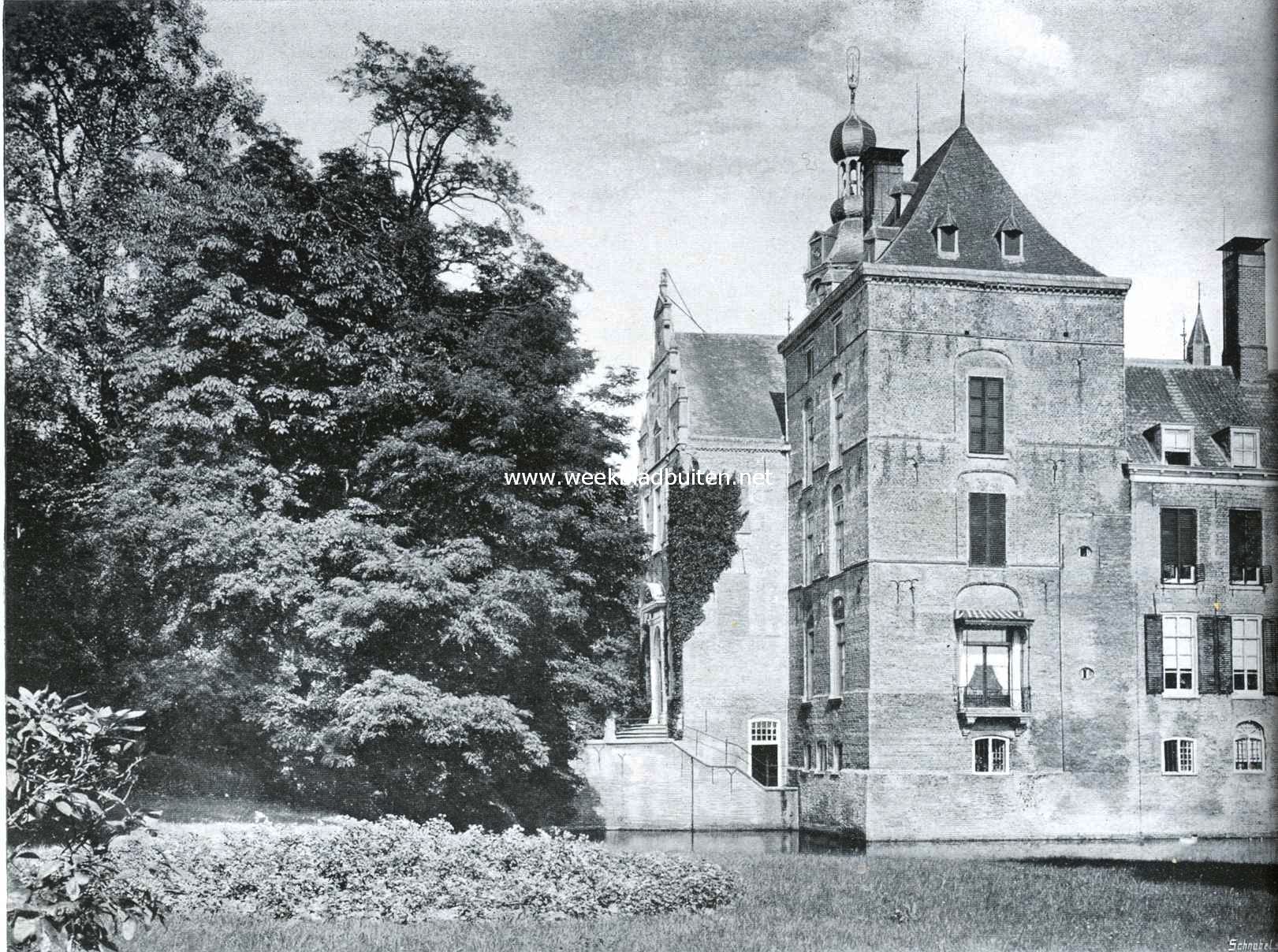 Het kasteel Keppel, gezien van het zuid-westen