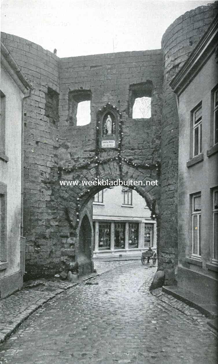De Grendelpoort te Valkenburg, buitenzijde