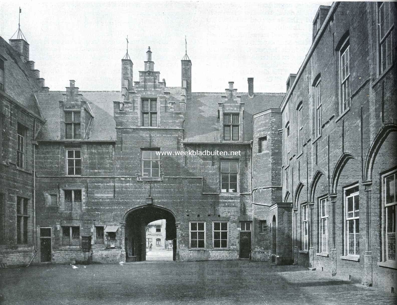 De binnenplaats van het Markiezenhof