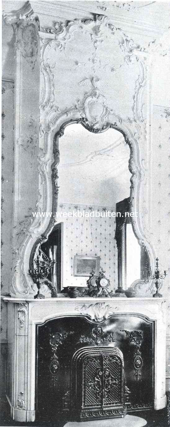 Huize Goudestein. Schoorsteen in de eetkamer