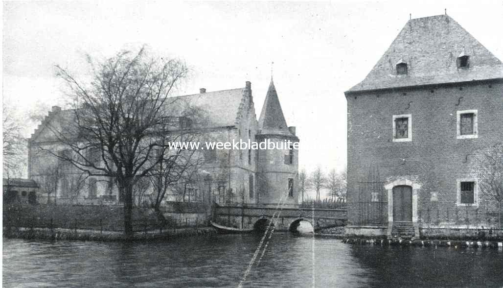Het kasteel Rivieren. Oost- en noordzijde