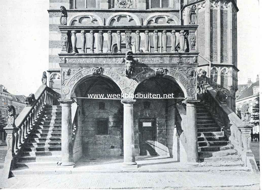 Het 17de eeuwsche voorstuk van de Waag te Deventer