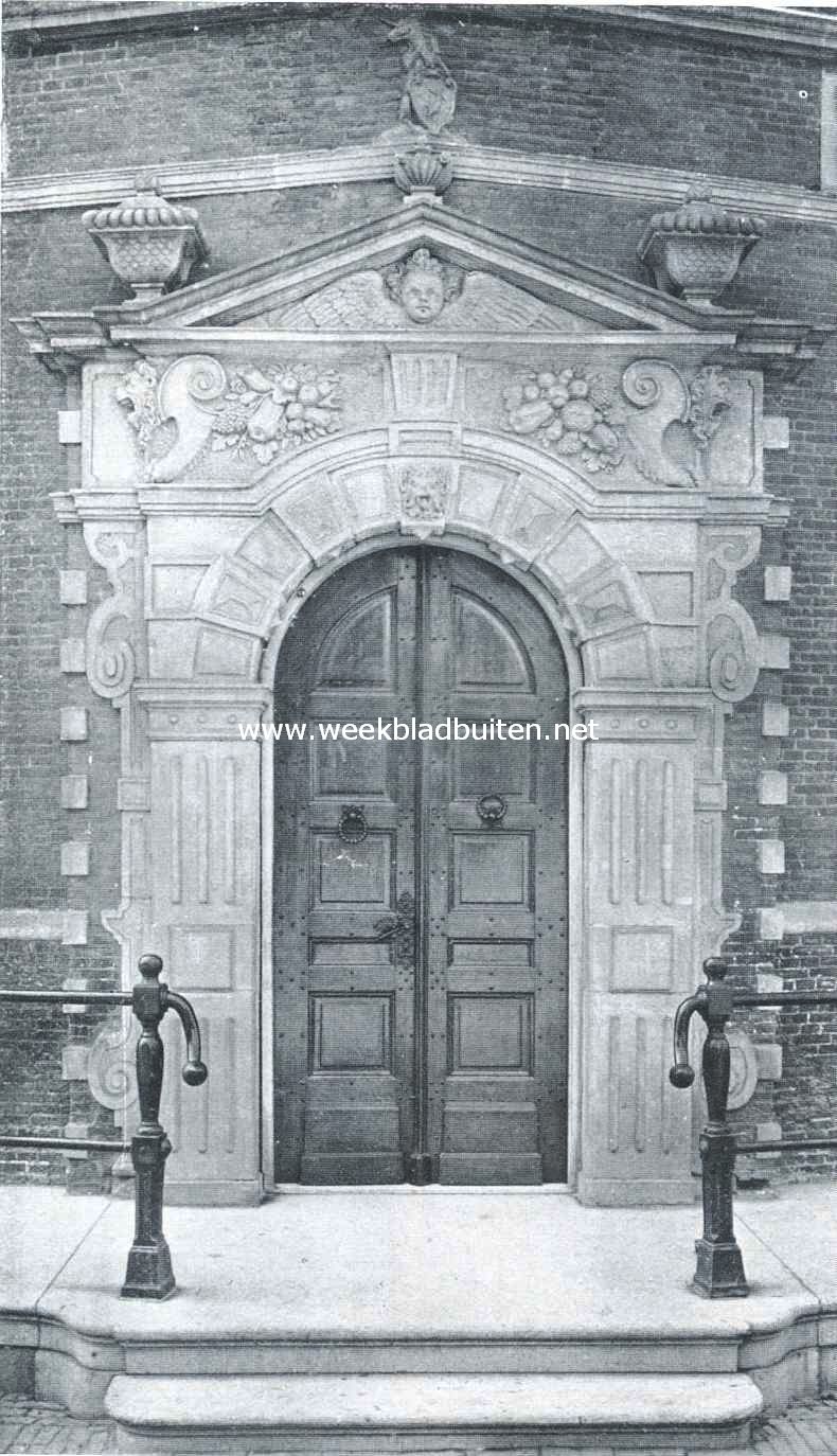 Poortje van het stadhuis te Hoorn