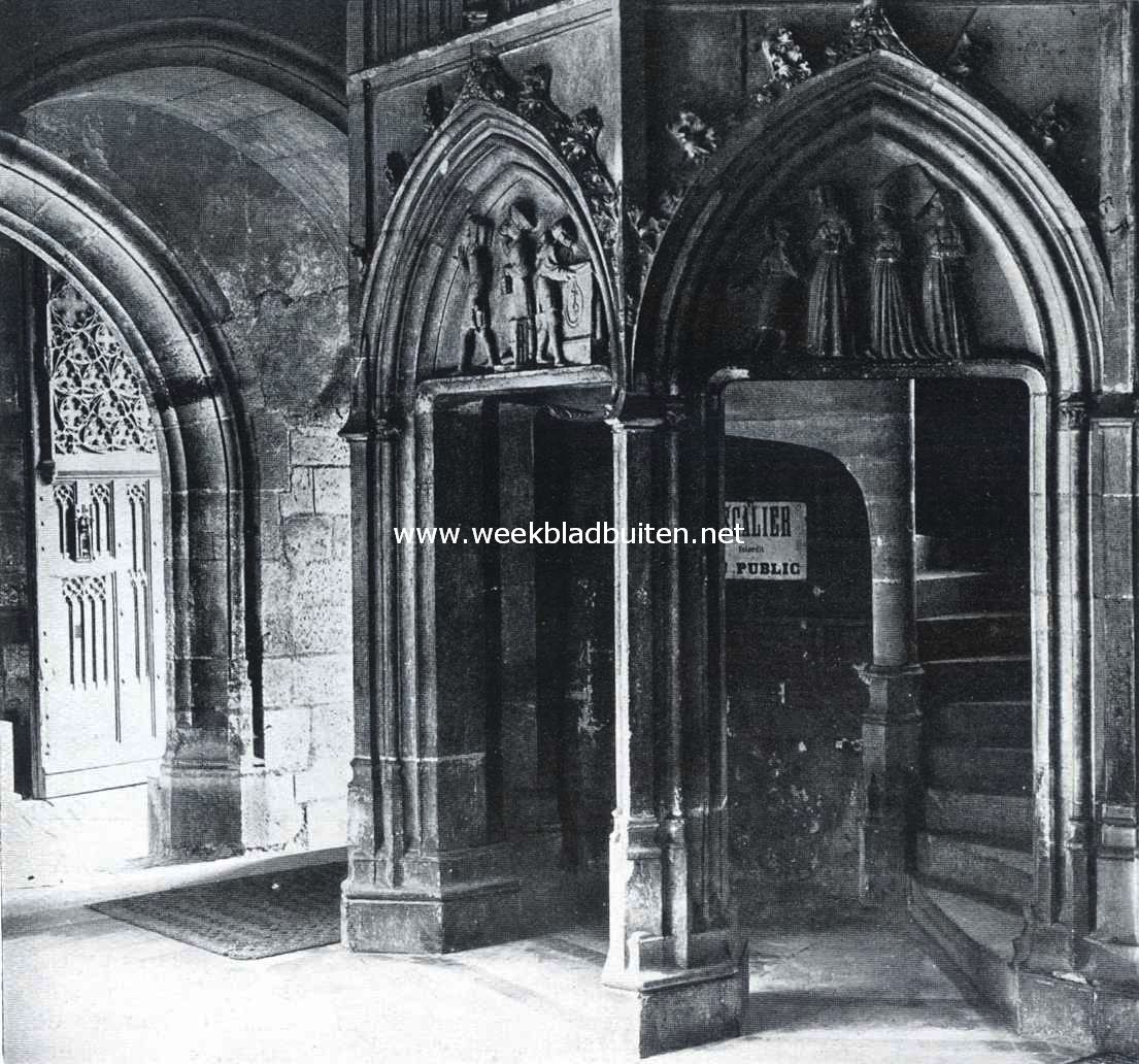 In het huis van Jaques Coeur te Bourges