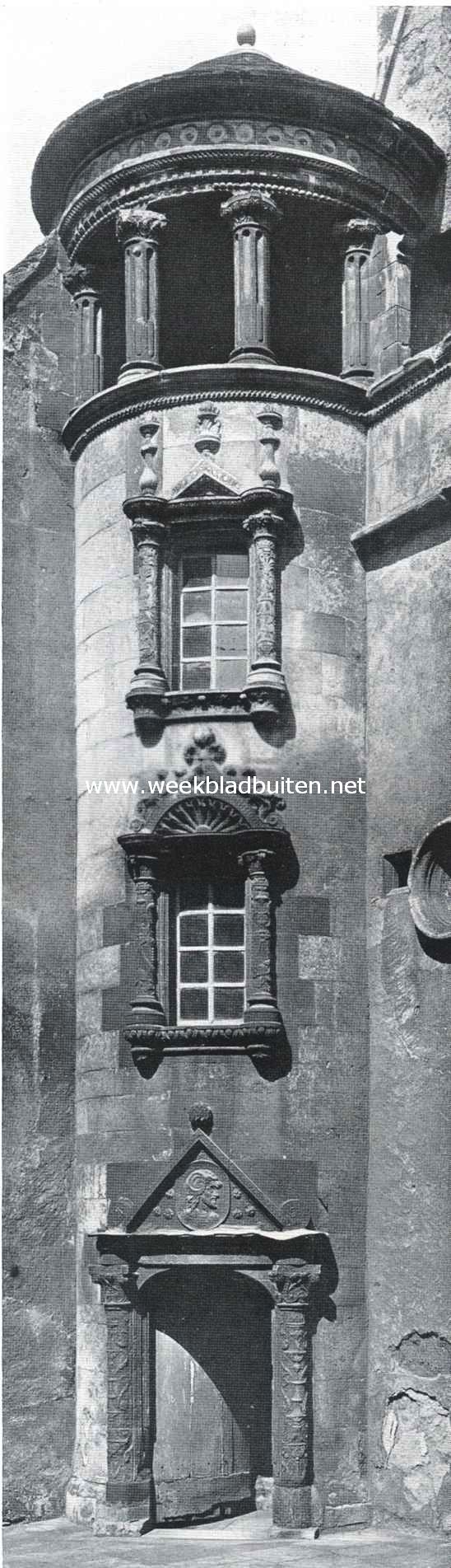 Dtail van het hotel Lallemant te Bourges