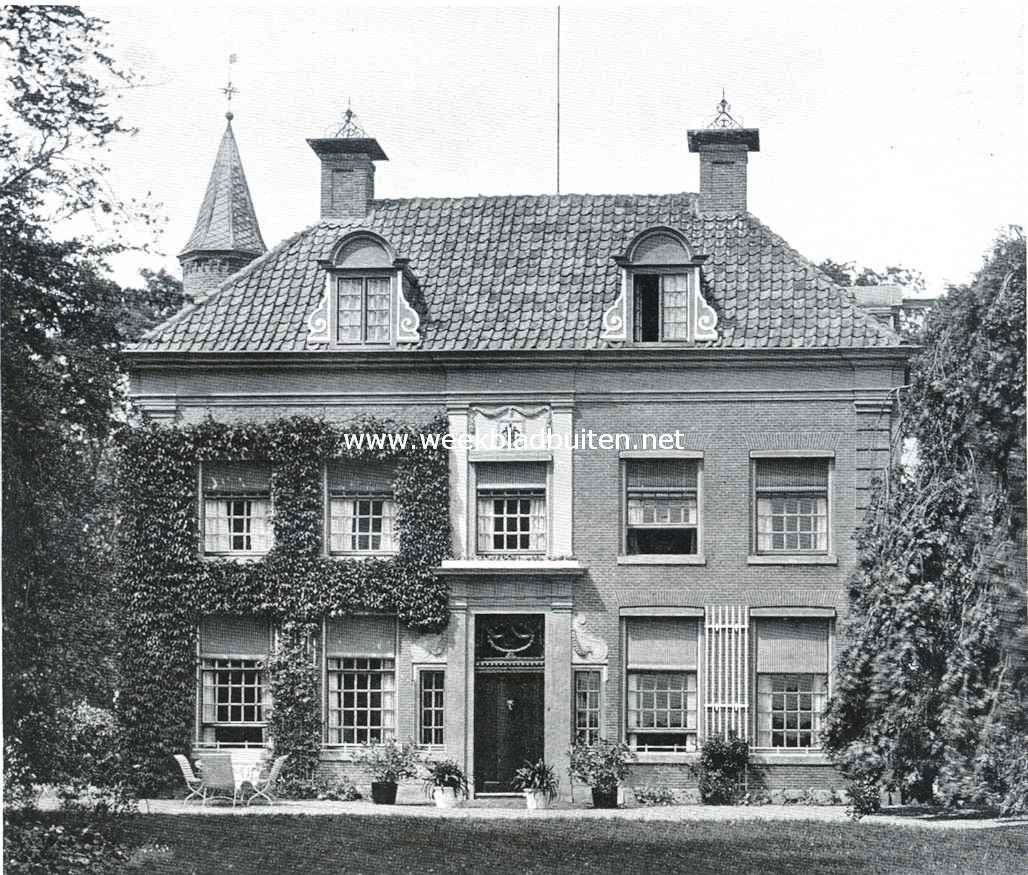 De achterzijde van het Huis Morren