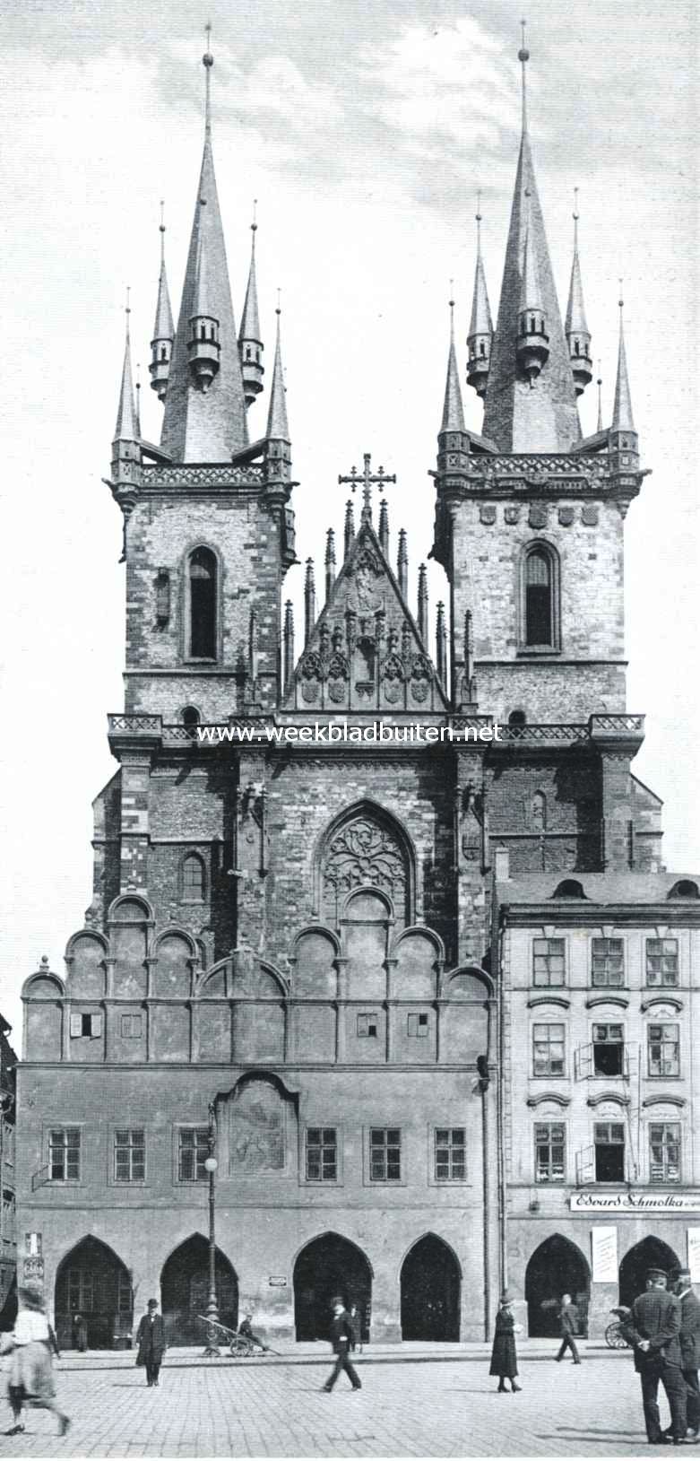 Het karakter van Oud-Praag. De Teinkerk