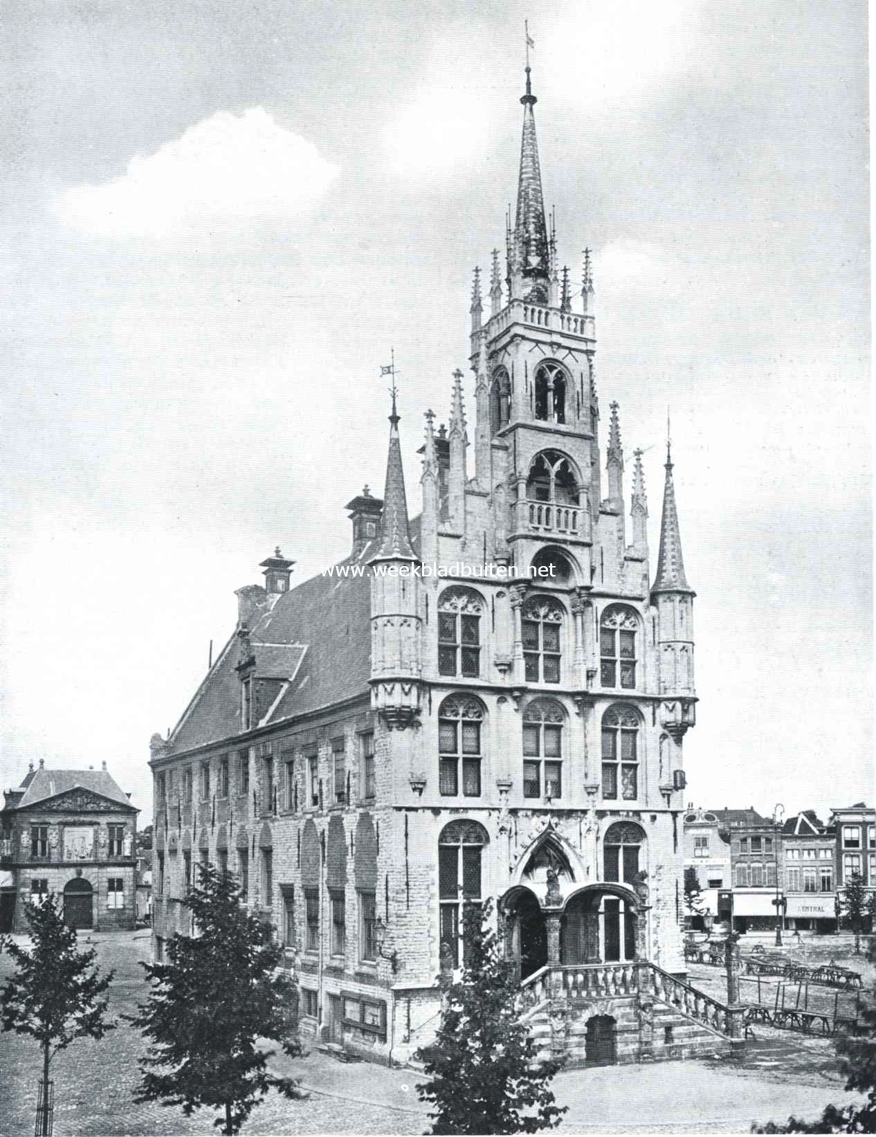 Het stadhuis te Gouda