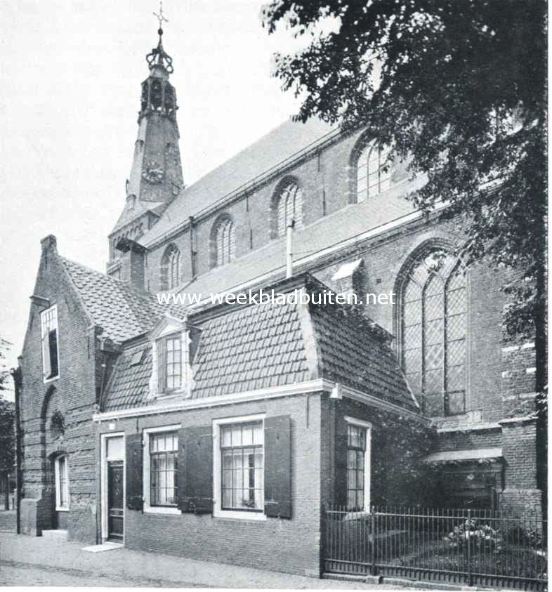 Bij de St. Laurenskerk te Weesp