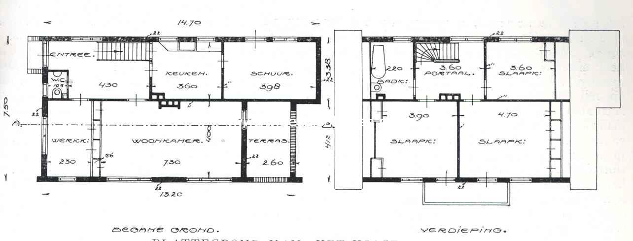 Plattegrond van 