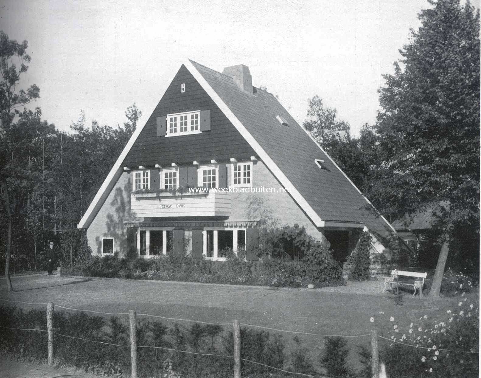 Hoe een architrect voor zich zelf bouwt. Landhuis 