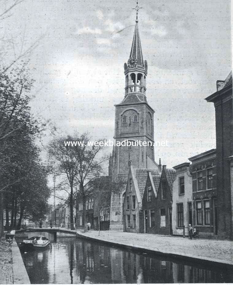 De toren der v.m. Onze Lieve Vrouwe Kapel te Gouda