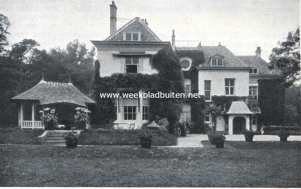 Het huis te Werve, front (zuidzijde)