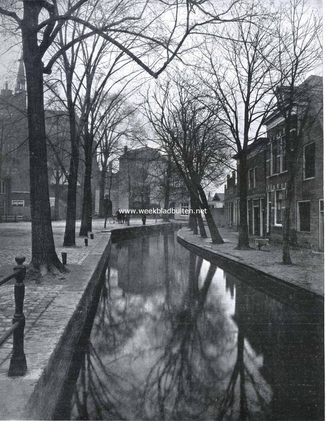 Grachtje bij de Varkensmarkt te Gouda