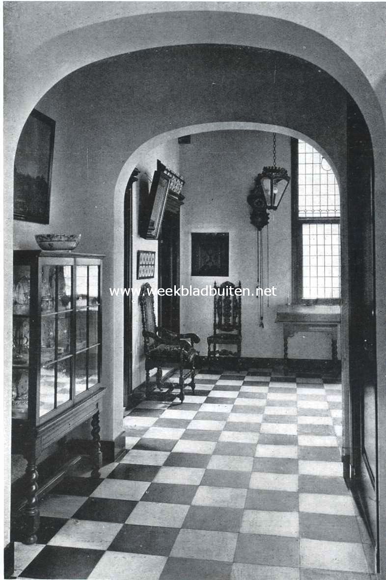 Gang in het huis te Werve