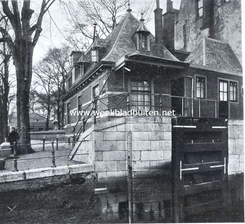 De sluiswachterswoning te Gouda