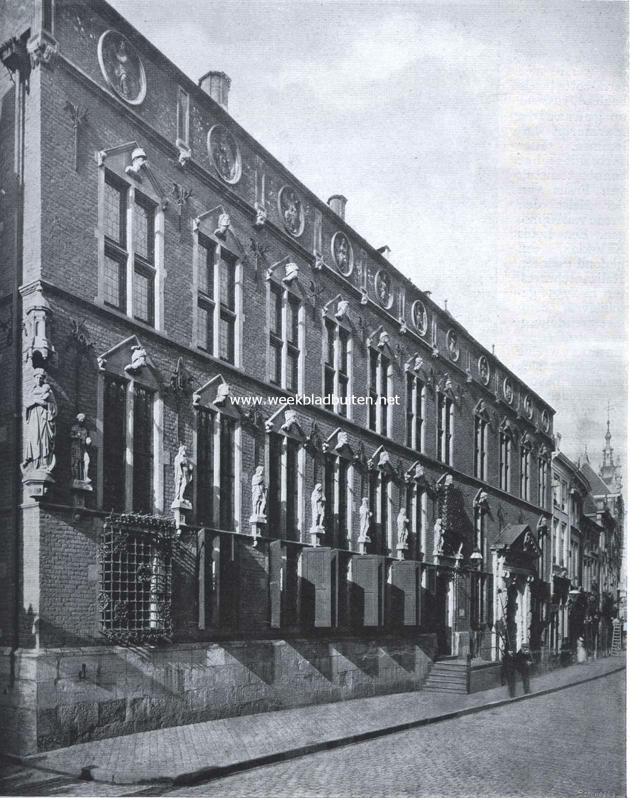 De voorgevel van het Raadhuis te Nijmegen