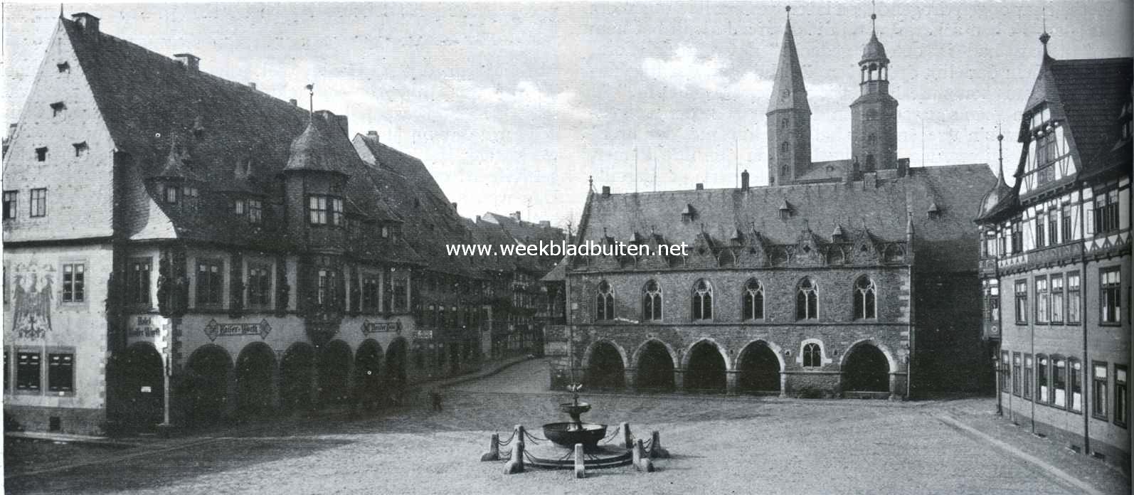Het Marktplein te Goslar