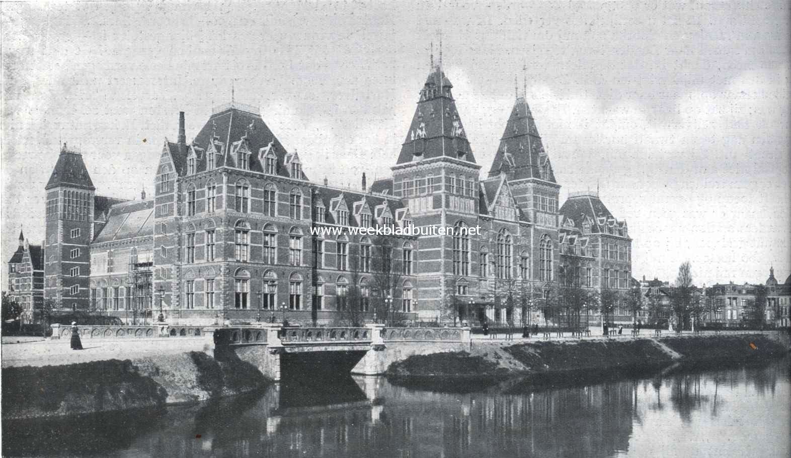 Het Rijksmuseum, gezien van het noordoosten