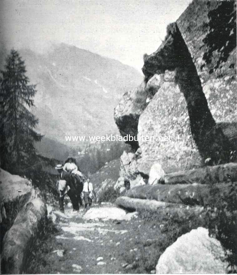 Evolna. Combe de Ferpcle tusschen Haudres en Ferpcle