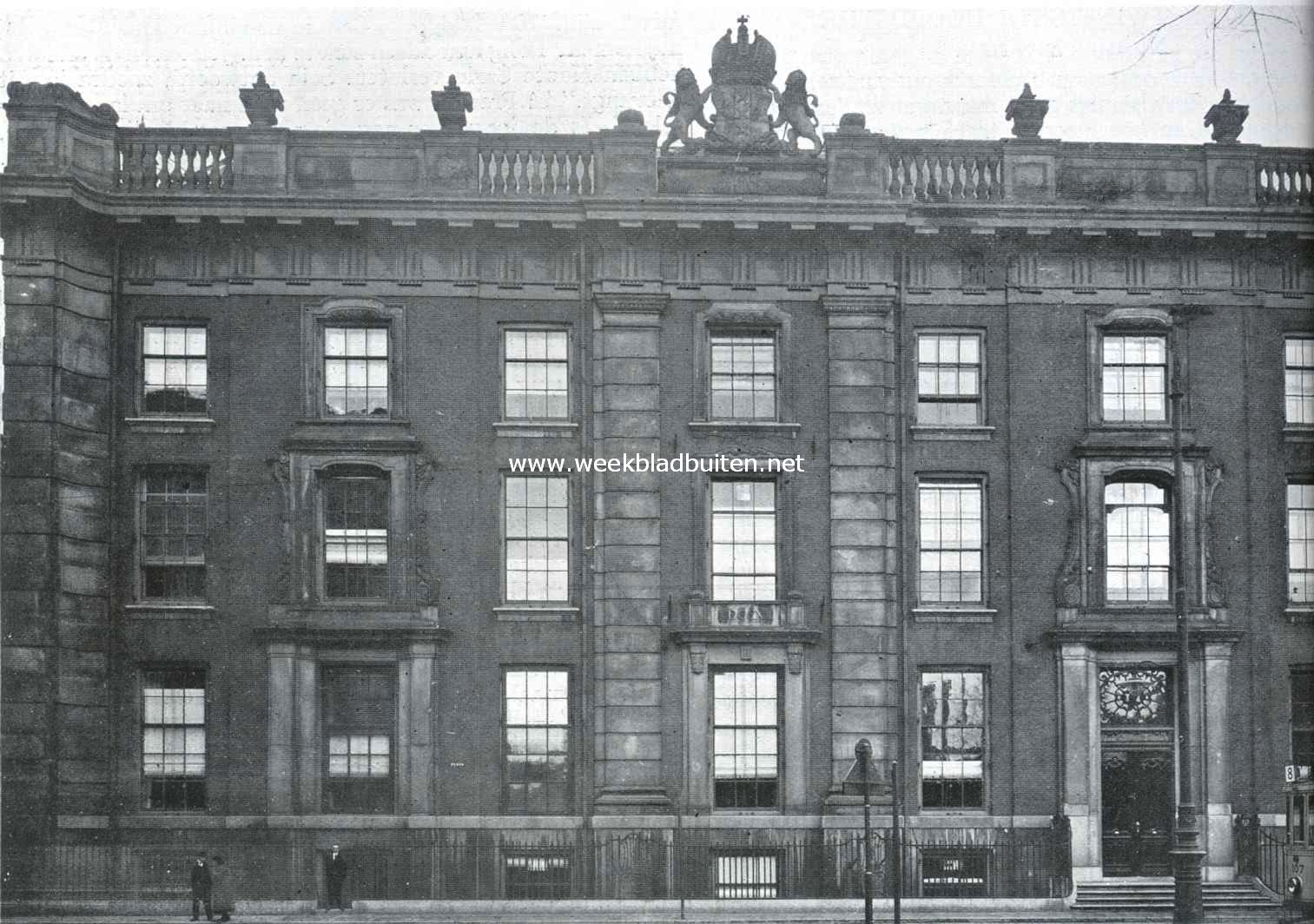 Het Logement van Amsterdam (thans departement van Buitenlandsche Zaken) aan het Plein te 's-Gravenhage