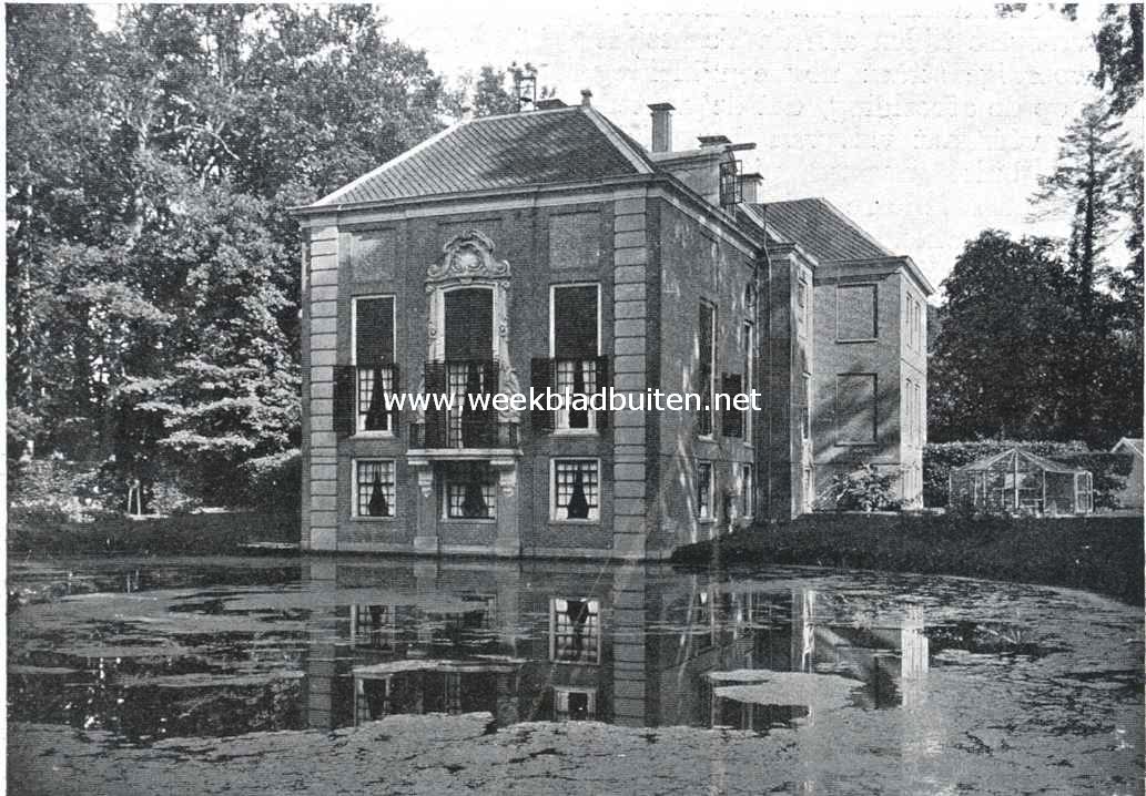Langs den Vechtstroom bij Nieuwersluis. Huize Over-Holland aan de Vecht