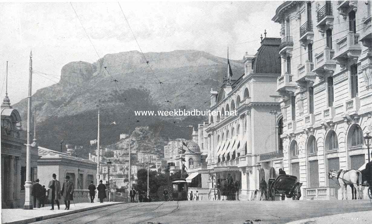 Straat te Monte Carlo