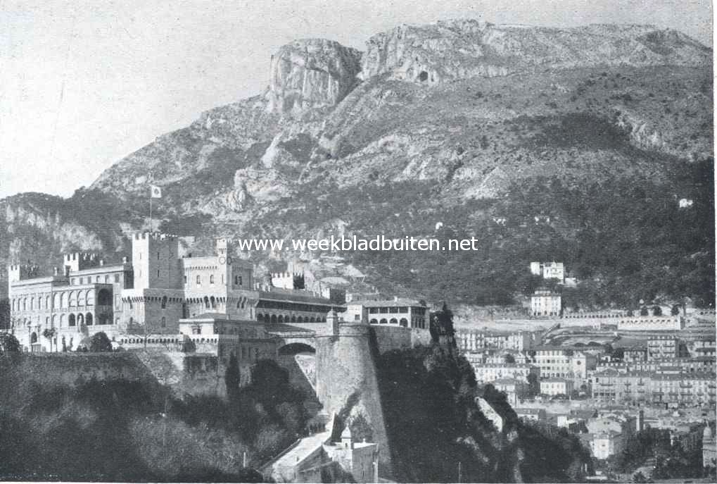 Het paleis van den vorst van Monaco