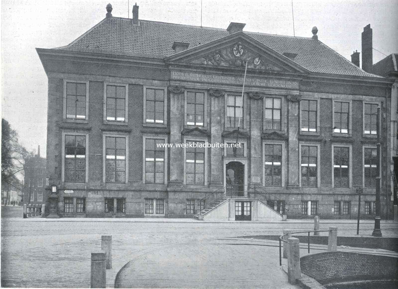 De voormalige St. Sebastiaansdoelen, thans Gemeentemuseum, te 's-Gravenhage
