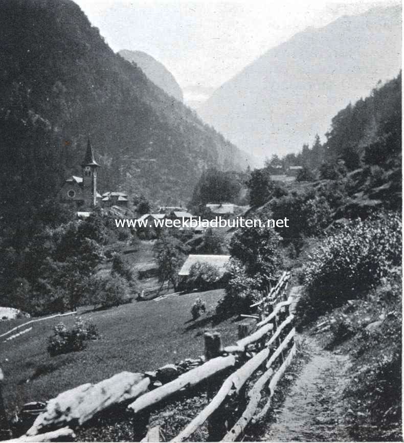 Bristen in het Maderanertal