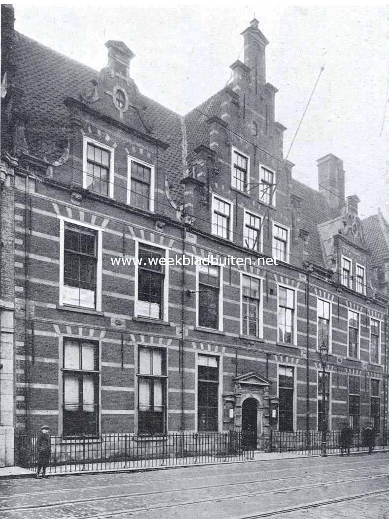 Het gemeentehuis van Rijnland te Leiden
